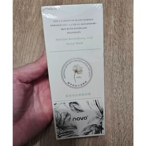NOVO Delicate Revitalizing Acid Facial Mask Clay Face Mask Set